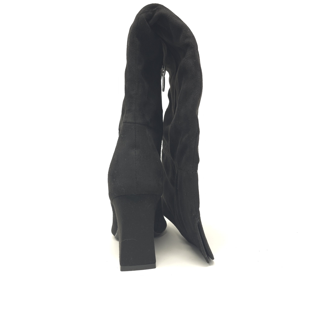 Marc Fisher Black Suede Over-the-Knee Pointed Toe Boots 6M - Picture 4 of 11